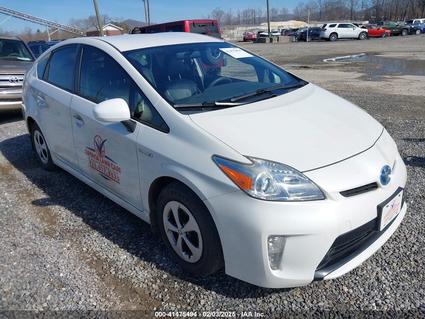 2012 TOYOTA PRIUS VIN: JTDKN3DU2C5443573