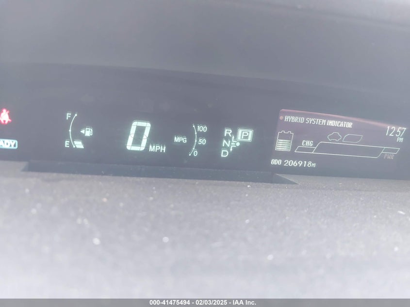 2012 TOYOTA PRIUS VIN: JTDKN3DU2C5443573