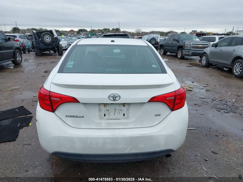 2017 TOYOTA COROLLA L/LE/XLE/SE/XSE - 2T1BURHE1HC846429