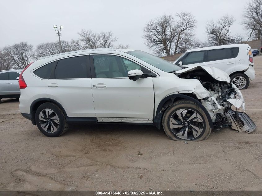 2015 Honda Cr-V Touring VIN: 5J6RM4H90FL070122 Lot: 41475648