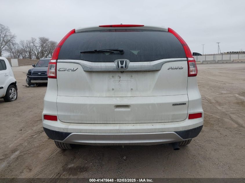 2015 Honda Cr-V Touring VIN: 5J6RM4H90FL070122 Lot: 41475648