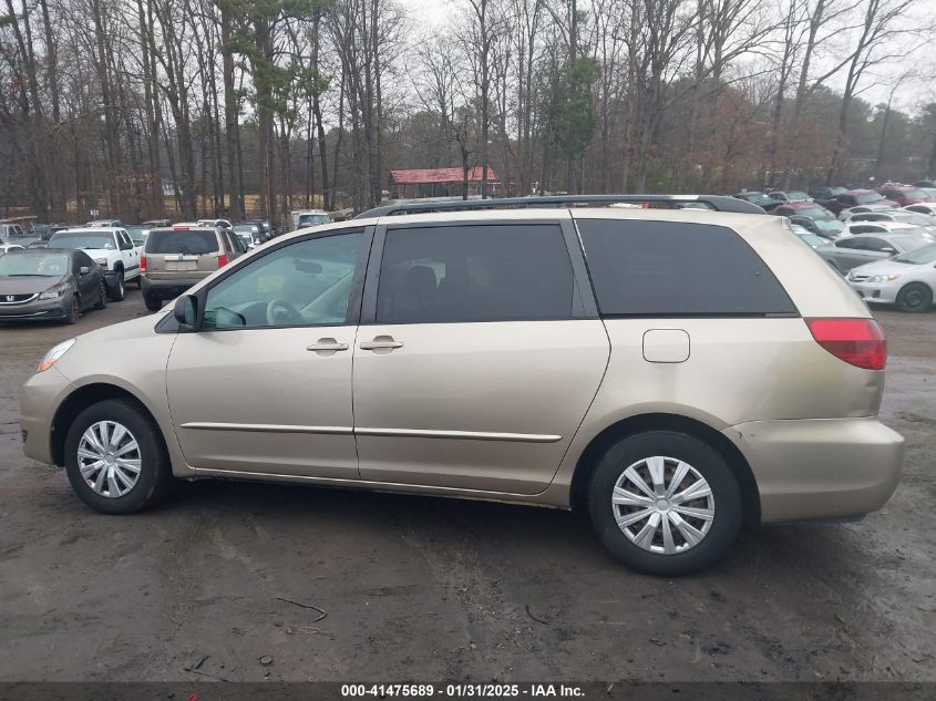 2004 Toyota Sienna VIN: 124761 Lot: 41475689