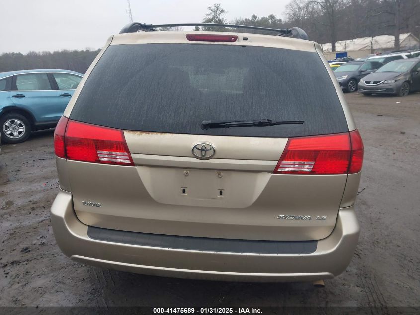 2004 Toyota Sienna VIN: 124761 Lot: 41475689