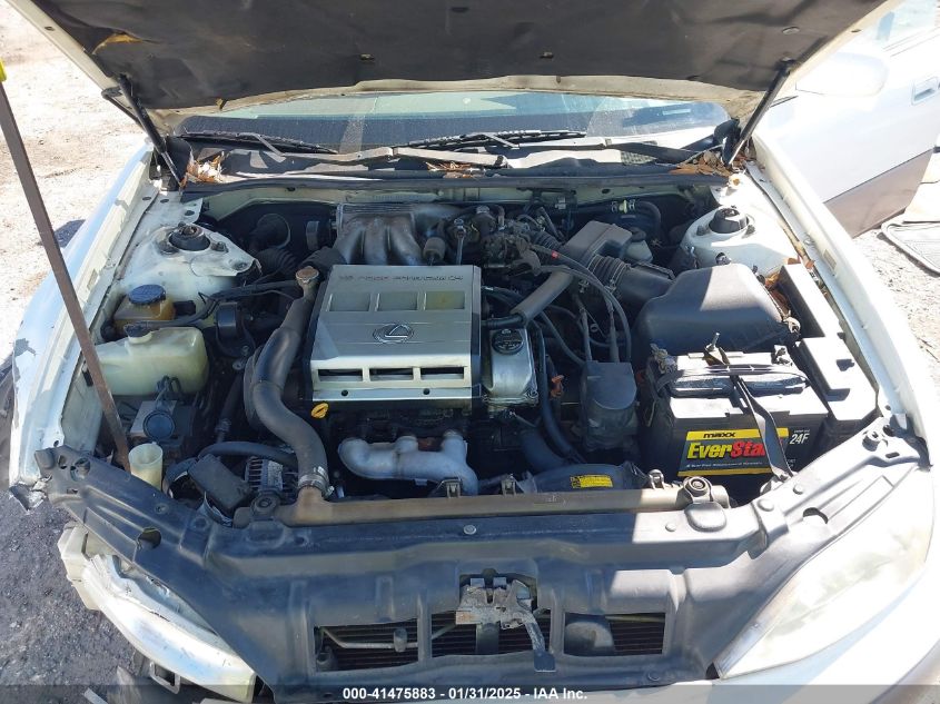 1998 Lexus Es VIN: JT8BF28G6W014293 Lot: 41475883