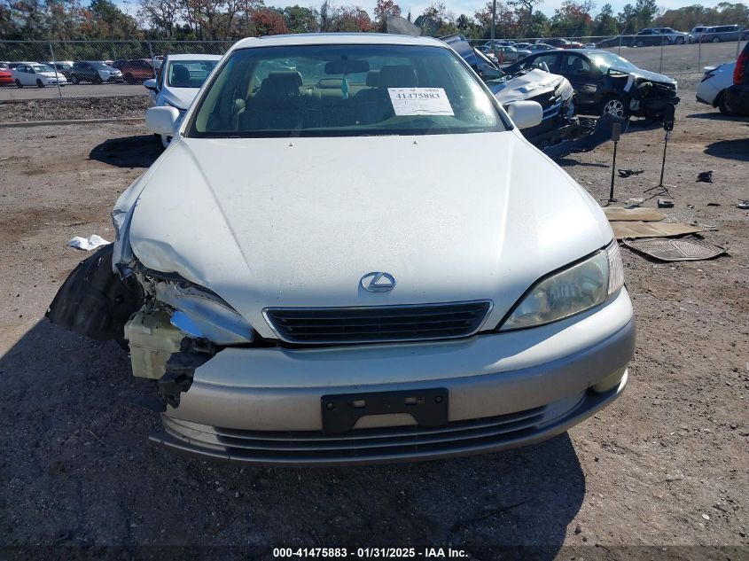 1998 Lexus Es VIN: JT8BF28G6W014293 Lot: 41475883