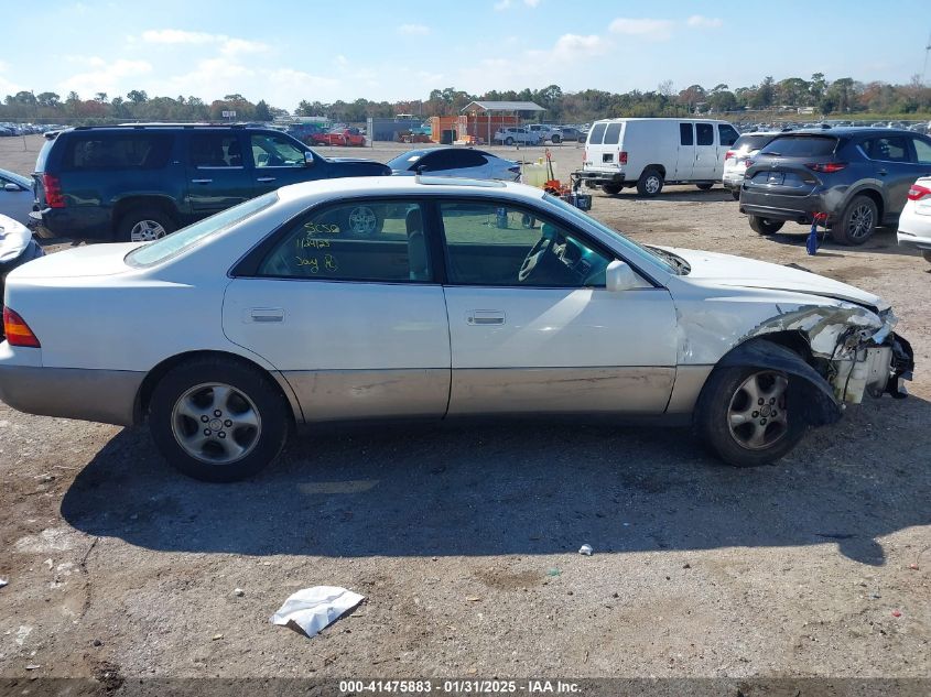 1998 Lexus Es VIN: JT8BF28G6W014293 Lot: 41475883
