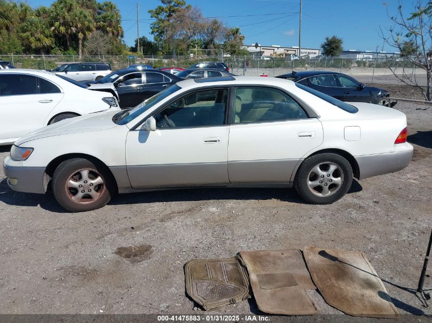 1998 Lexus Es VIN: JT8BF28G6W014293 Lot: 41475883