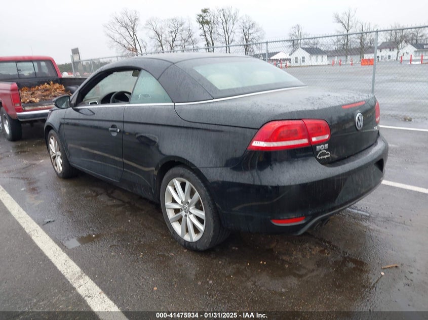 2012 VOLKSWAGEN EOS VIN: WVWBW7AH6CV011421