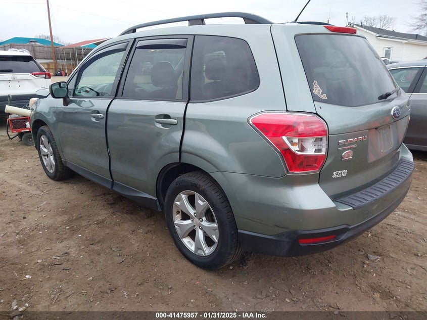 2015 SUBARU FORESTER 2.5I PREMIUM - JF2SJADC4FH434045