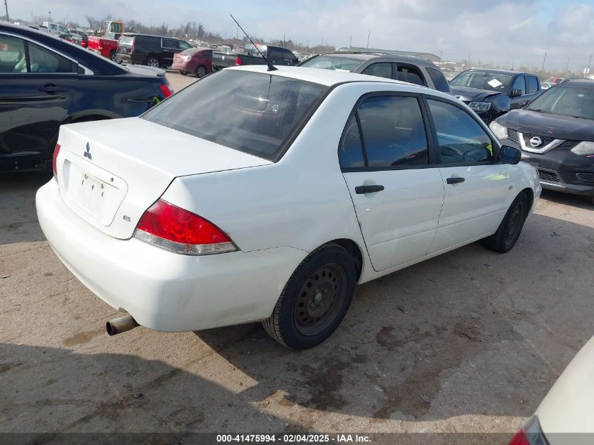 2006 Mitsubishi Lancer VIN: JA3AJ26E06WD33094 Lot: 41475994