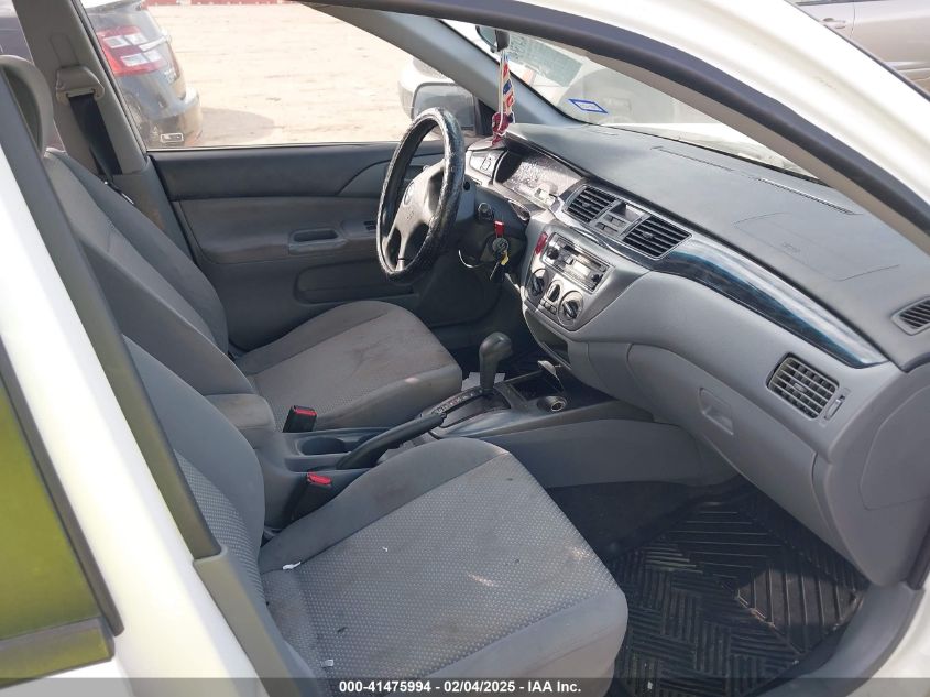 2006 Mitsubishi Lancer VIN: JA3AJ26E06WD33094 Lot: 41475994