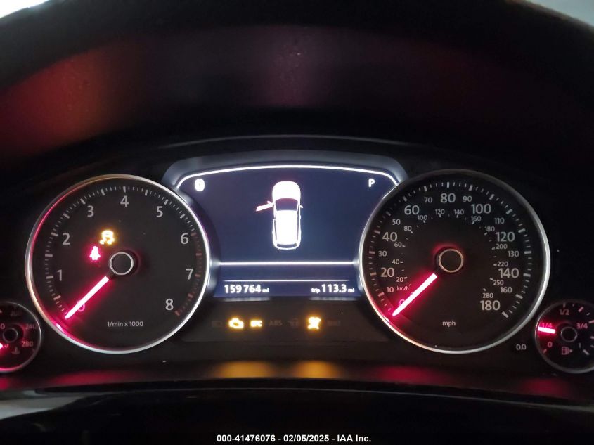 2013 VOLKSWAGEN TOUAREG VR6 SPORT - WVGEF9BP1DD007021