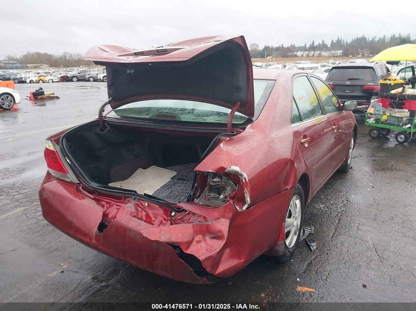 2006 TOYOTA CAMRY VIN: 4T1BE32K66U150301