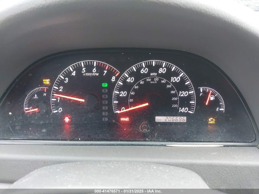 2006 TOYOTA CAMRY VIN: 4T1BE32K66U150301