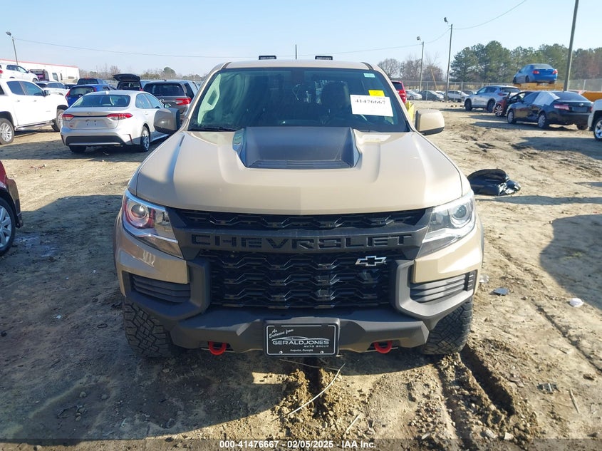 2021 CHEVROLET COLORADO 4WD  SHORT BOX ZR2 - 1GCGTEEN9M1140085