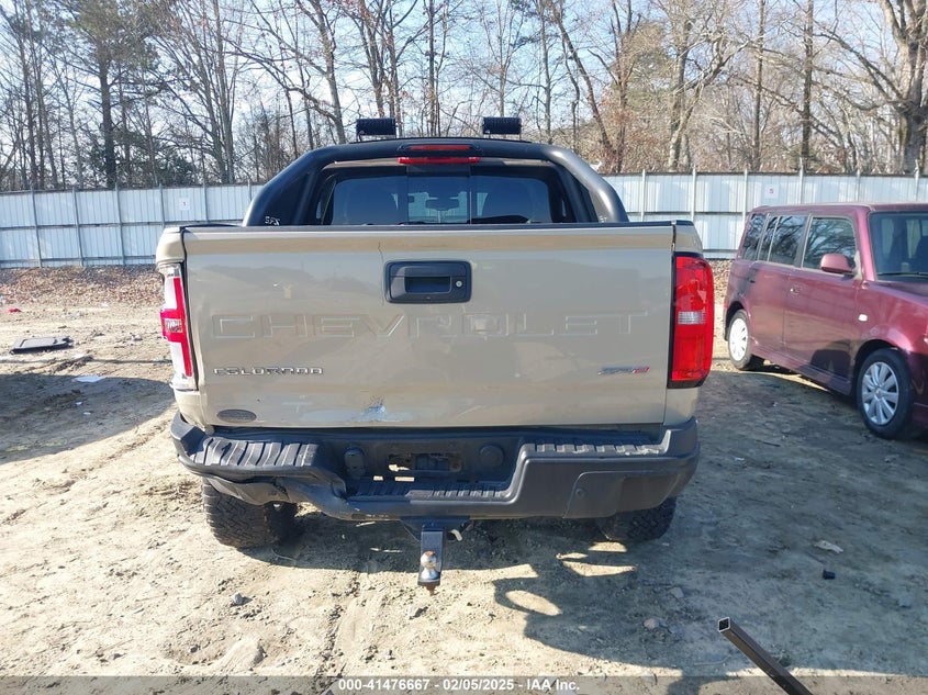 2021 CHEVROLET COLORADO 4WD  SHORT BOX ZR2 - 1GCGTEEN9M1140085