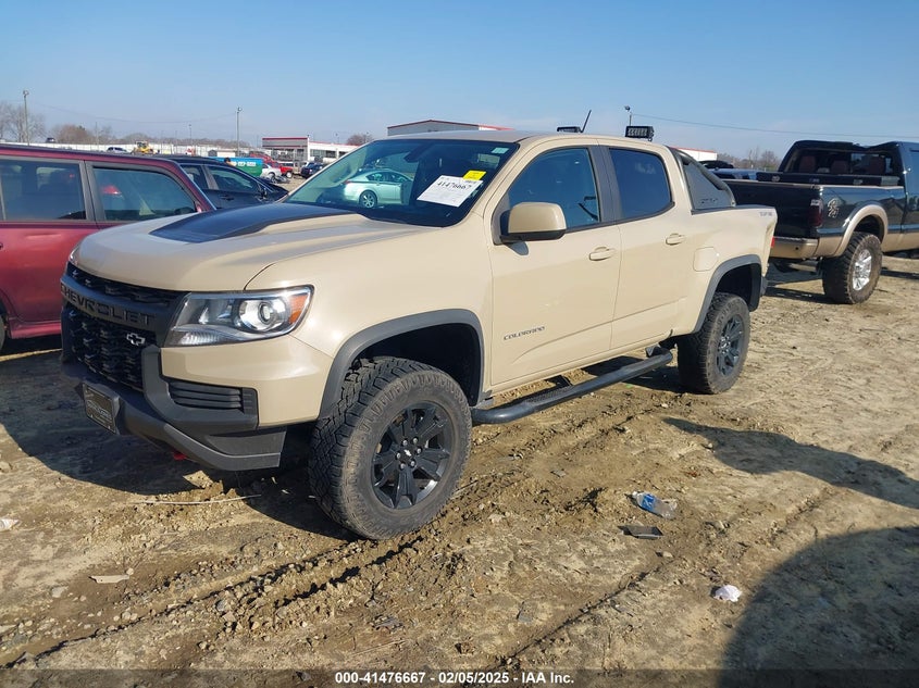 2021 CHEVROLET COLORADO 4WD  SHORT BOX ZR2 - 1GCGTEEN9M1140085
