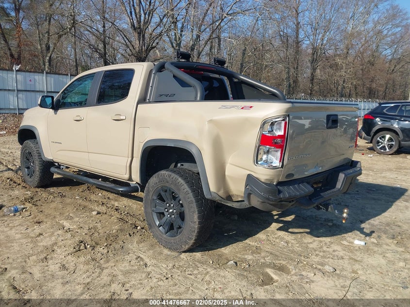 2021 CHEVROLET COLORADO 4WD  SHORT BOX ZR2 - 1GCGTEEN9M1140085