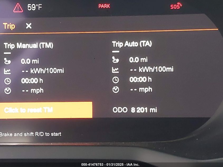 2021 Polestar 2 Launch Edition VIN: LPSED3KA8ML019698 Lot: 41476753