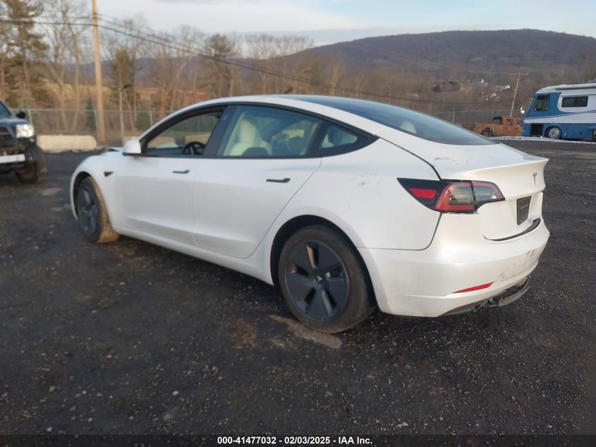 2023 TESLA MODEL 3 VIN: 5YJ3E1EA4PF512443