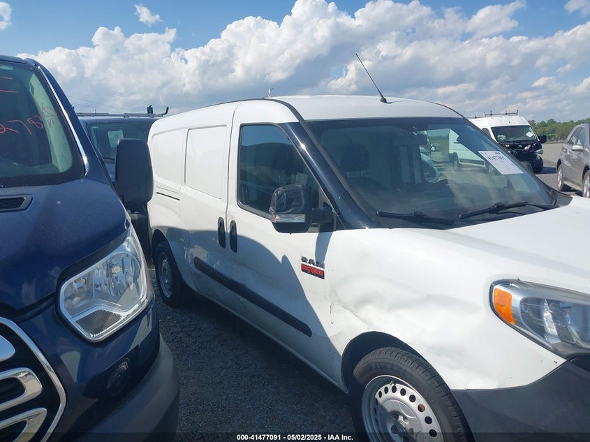 2018 Ram Promaster City Tradesman VIN: ZFBERFAB3J6H44839 Lot: 41477091