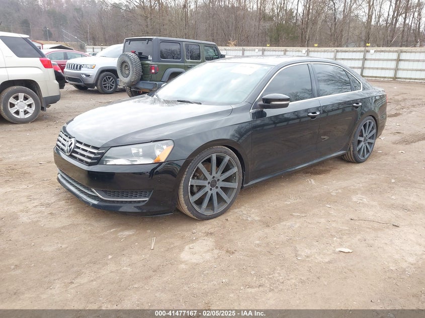2013 VOLKSWAGEN PASSAT VIN: 1VWBN7A39DC069976