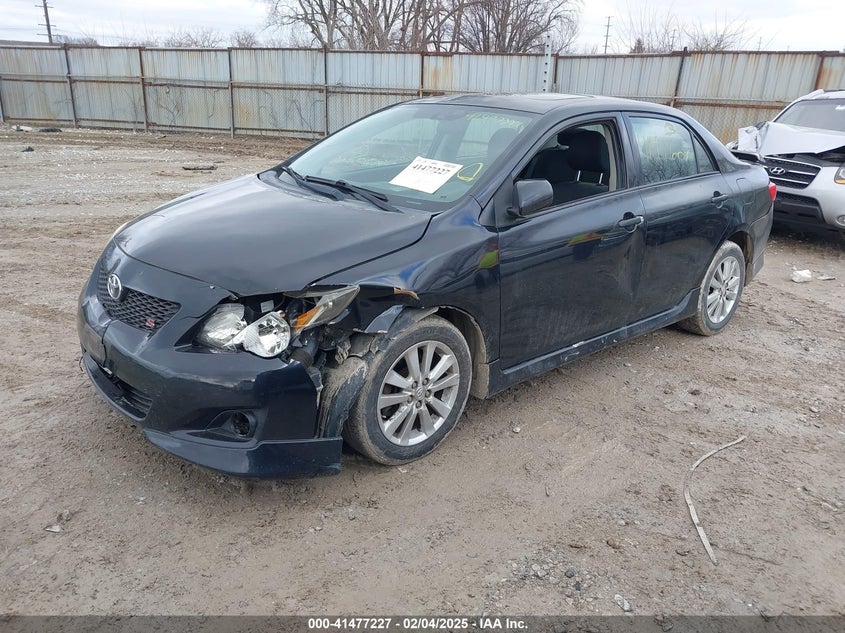 2009 TOYOTA COROLLA VIN: 1NXBU40E19Z146053