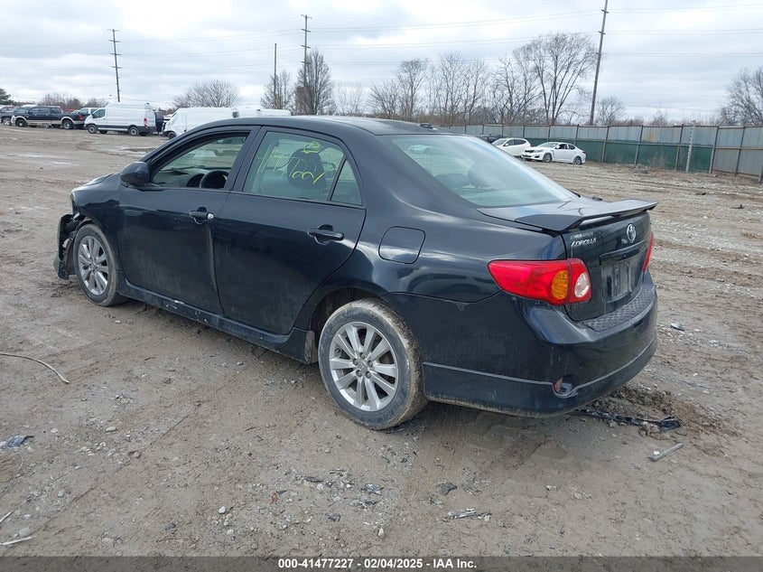 2009 TOYOTA COROLLA VIN: 1NXBU40E19Z146053