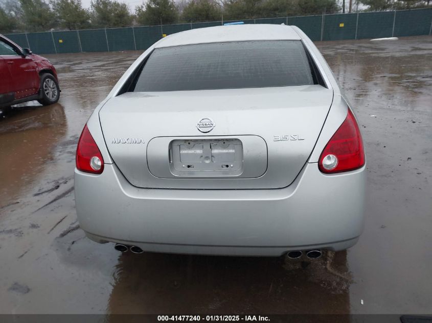 2004 Nissan Maxima 3.5 Sl VIN: 1N4BA41E34C895081 Lot: 41477240