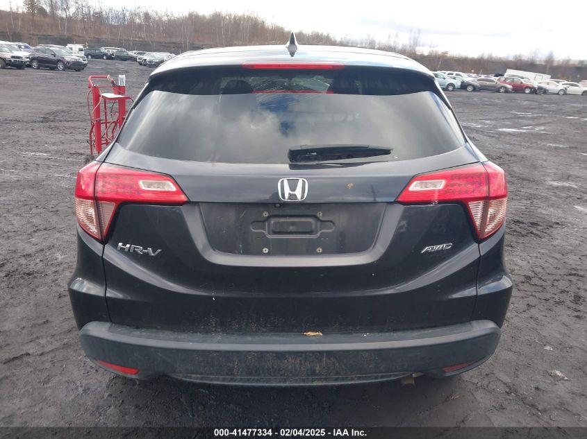 2016 Honda Hr-V Lx VIN: 3CZRU5H36GM7L9365 Lot: 41477334