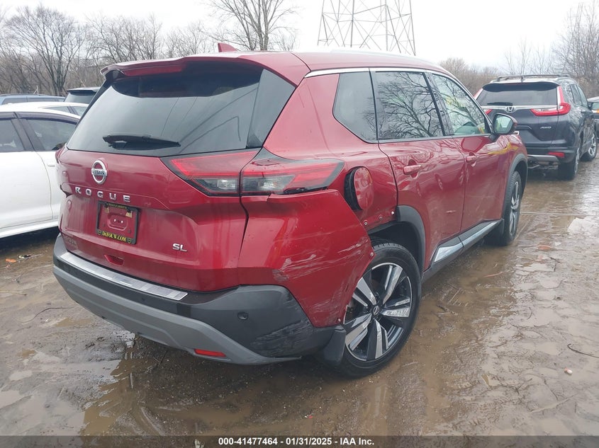 2021 NISSAN ROGUE VIN: 5N1AT3CA4MC844186