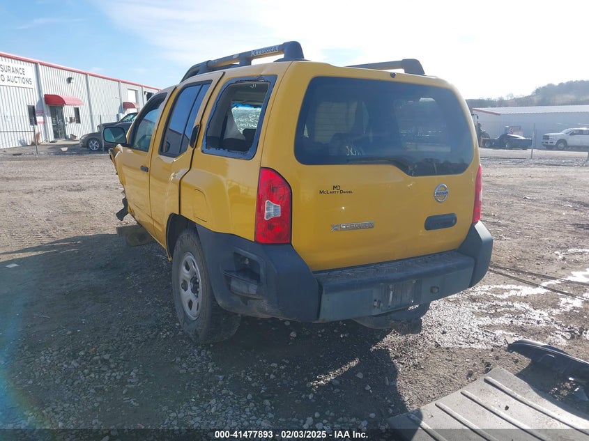 2007 NISSAN XTERRA VIN: 5N1AN08U37C545594
