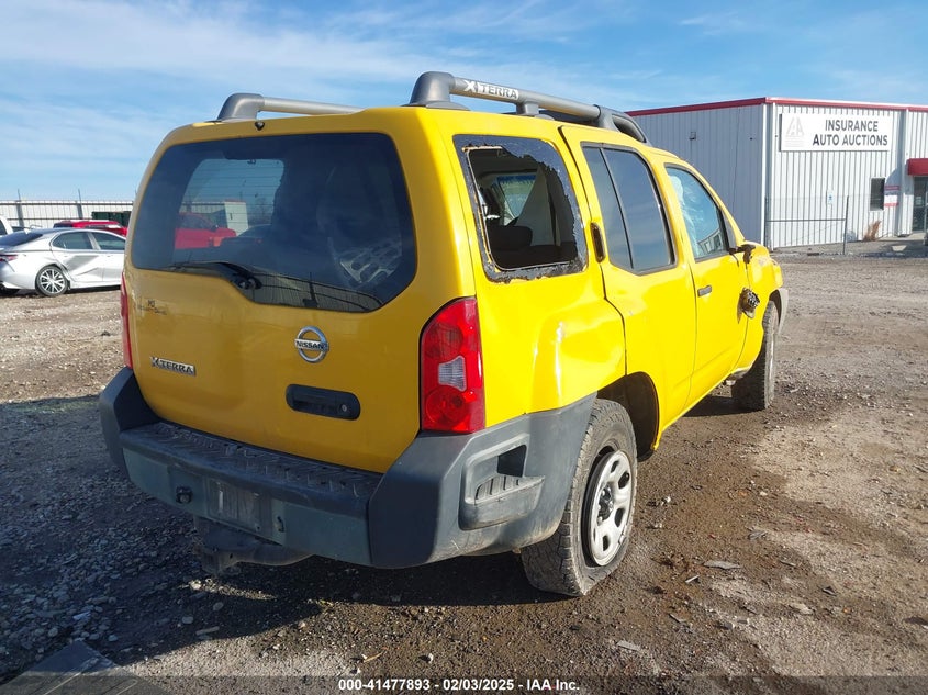 2007 NISSAN XTERRA VIN: 5N1AN08U37C545594