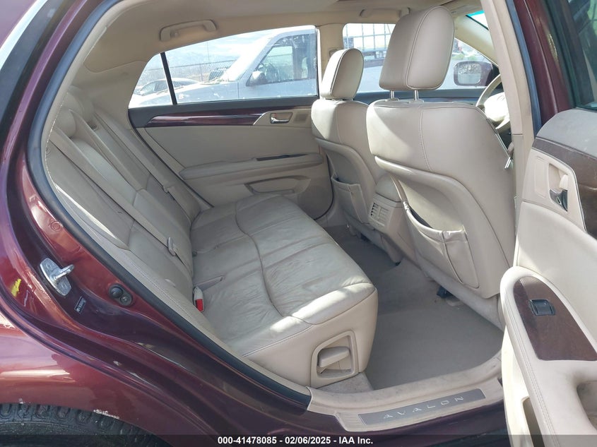 2009 TOYOTA AVALON VIN: 4T1BK36B69U348321