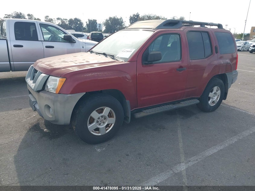 2008 NISSAN XTERRA VIN: 5N1AN08U18C504852