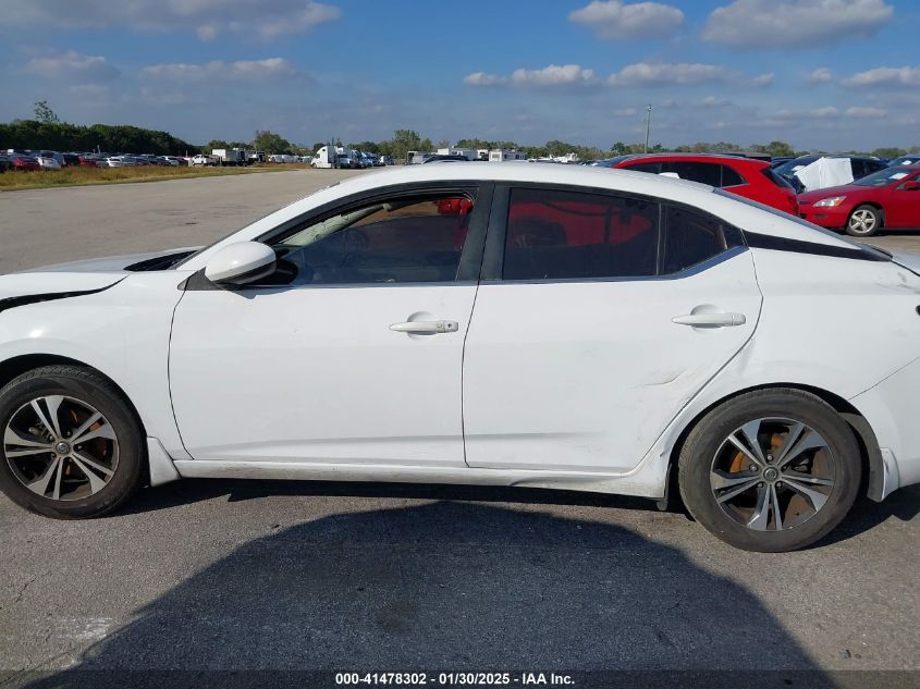 2022 NISSAN SENTRA SV XTRONIC CVT - 3N1AB8CV8NY202797