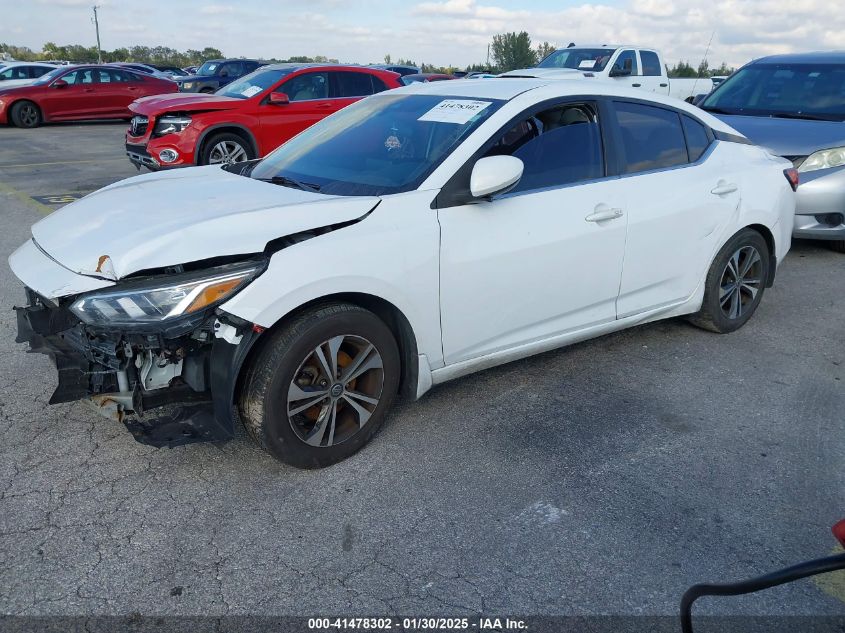 2022 NISSAN SENTRA SV XTRONIC CVT - 3N1AB8CV8NY202797