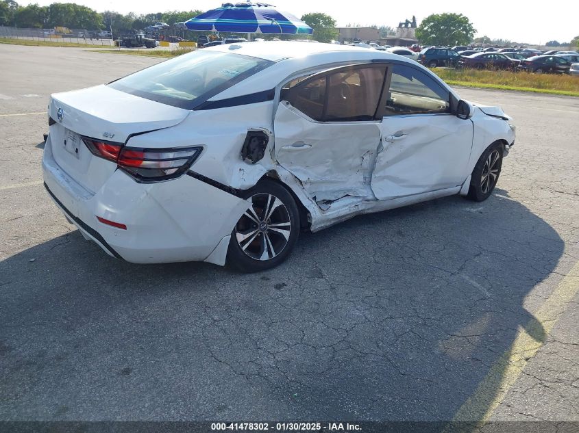 2022 NISSAN SENTRA SV XTRONIC CVT - 3N1AB8CV8NY202797