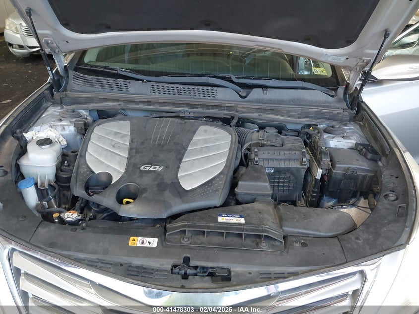 2012 HYUNDAI AZERA VIN: KMHFH4JG9CA184094