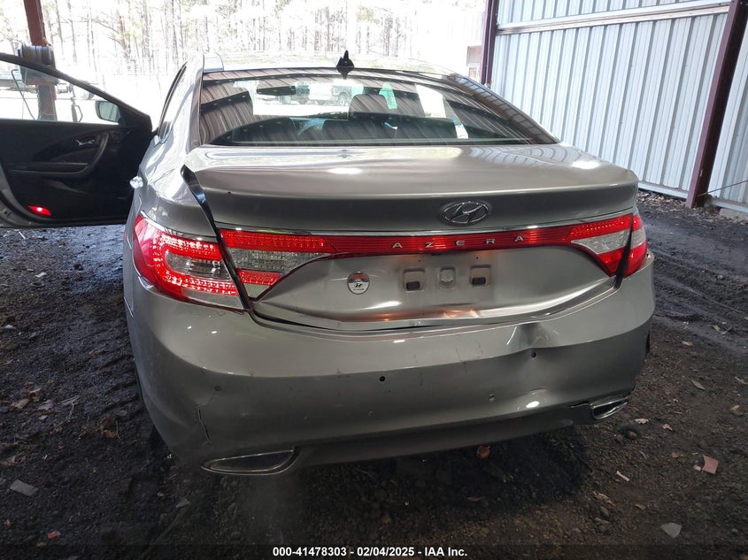 2012 HYUNDAI AZERA VIN: KMHFH4JG9CA184094