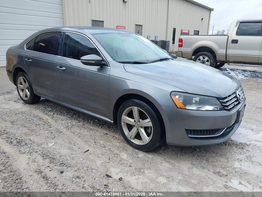 2012 VOLKSWAGEN PASSAT VIN: 1VWBN7A32CC090053