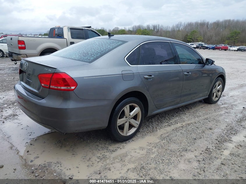 2012 VOLKSWAGEN PASSAT VIN: 1VWBN7A32CC090053