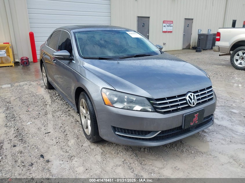 2012 VOLKSWAGEN PASSAT VIN: 1VWBN7A32CC090053
