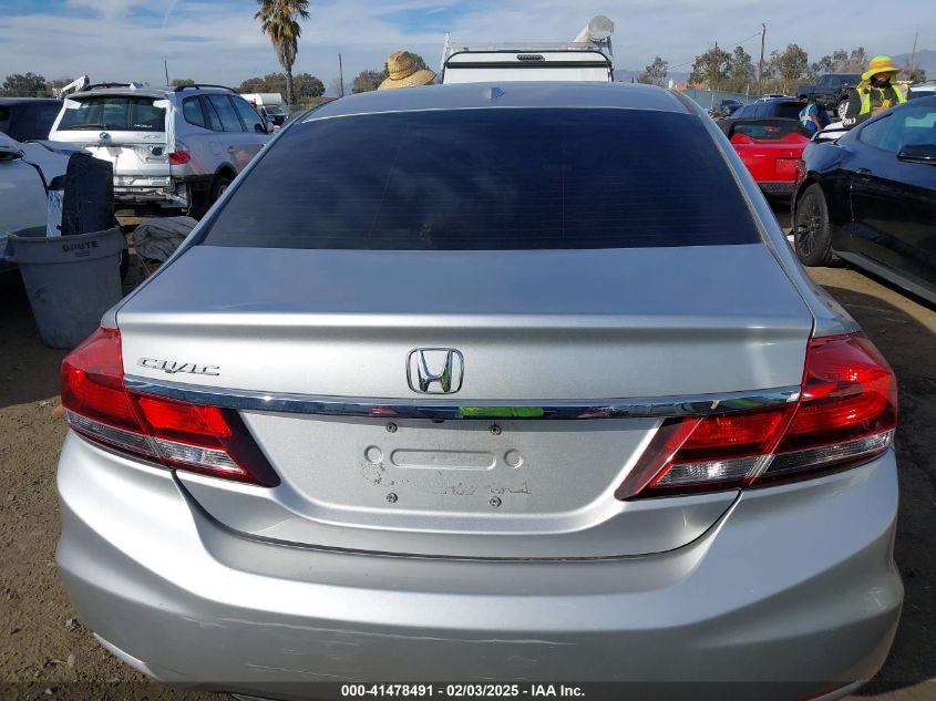 2013 Honda Civic Ex-L VIN: 19XFB2F96DE206362 Lot: 41478491