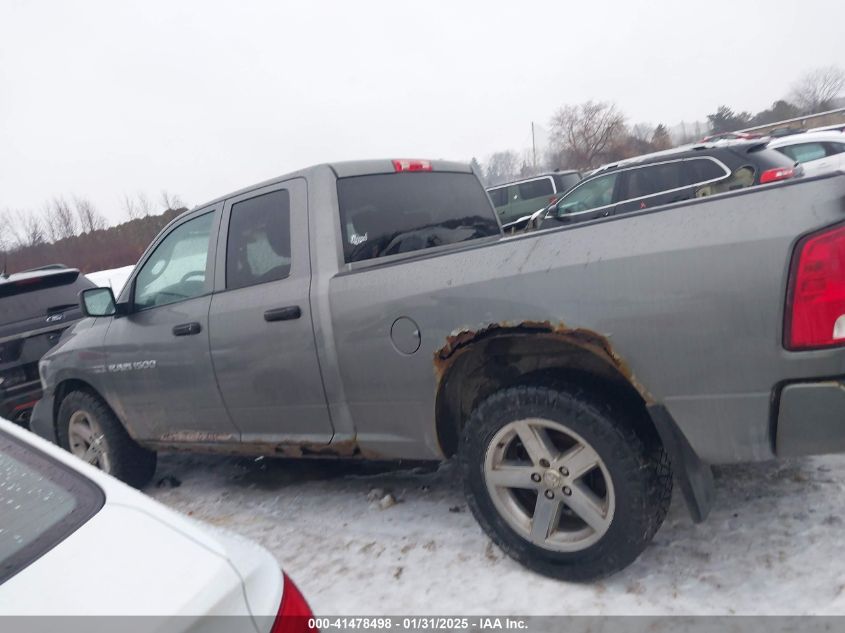 2012 Ram 1500 St VIN: 1C6RD7FT8CS341846 Lot: 41478498