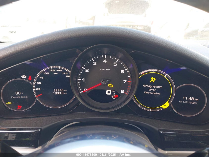 2019 PORSCHE PANAMERA VIN: WP0AA2A72KL101325