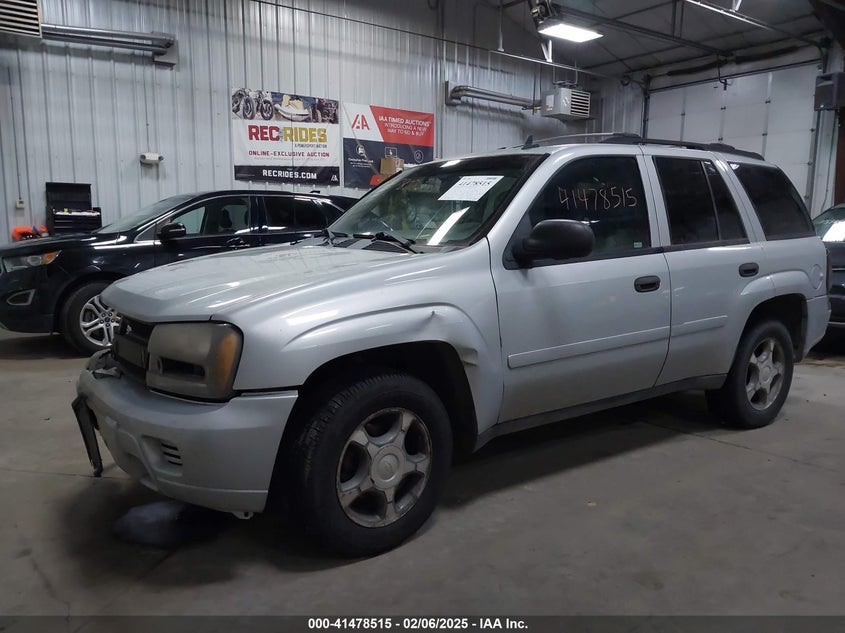 2007 CHEVROLET TRAILBLAZER VIN: 1GNDT13S272125034