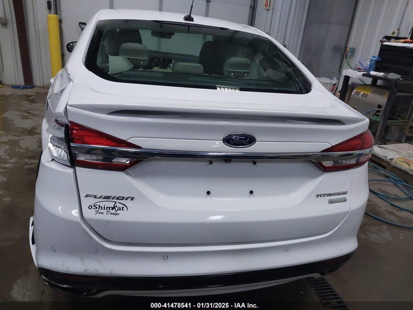 2017 FORD FUSION VIN: 3FA6P0K90HR124062