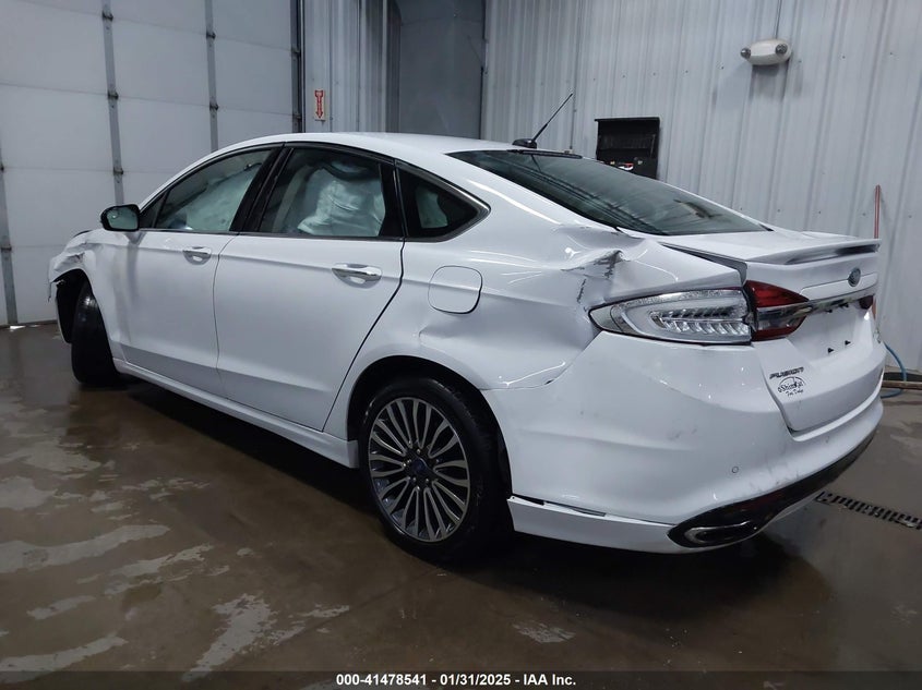 2017 FORD FUSION VIN: 3FA6P0K90HR124062