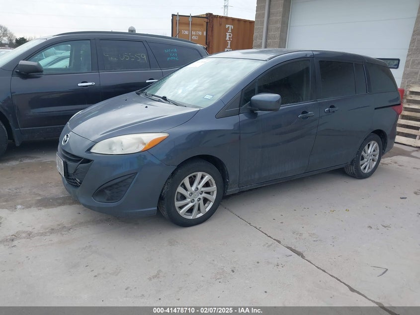 Vin: jm1cw2bl7c0108523, lot: 41969337, mazda mazda5 sport 20122